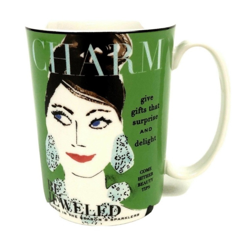 Nwob Kate Spade New York Lenox Charm Be Jeweled Mug - Picture 1 of 10